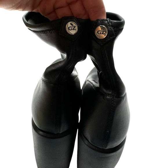Giuseppe Zanotti | Gintonic Stretch-Leather Platform Sock Boots Black 41 - Picture 6 of 14